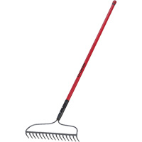 R&acirc;teau, Manche Fibre de verre, 66" lo, Lame 16-4/5", 16 dents Trail Hammer and Bolt