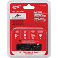 8" Pruning Saw Chain Trail Hammer and Bolt
