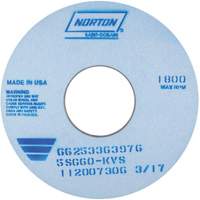 Tool Room Wheel, Type 01, Ceramic Alumina, 14" x 1" Trail Hammer and Bolt