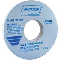 Tool Room Wheel, Type 01, Ceramic Alumina, 14" x 1-1/2" Trail Hammer and Bolt