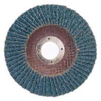 Disque &agrave; lamelles coniques, 5" x 7/8", Type 29, Grain 60, Alumine de zirconium Trail Hammer and Bolt
