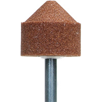 Meule mont&eacute;e sur tige Gemini, A13, 1-1/8" dia., 1-1/8" lo Trail Hammer and Bolt