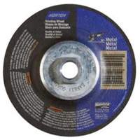 Metal Grinding Wheels, 4-1/2" x 1/4", 5/8"-11 Arbor, Aluminum Oxide, Type 27 Trail Hammer and Bolt