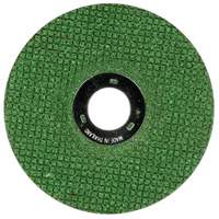 Meule flexible Green Corps, 4-1/2" x 1/8", Arbre 7/8", C&eacute;ramique, Type 27 Trail Hammer and Bolt