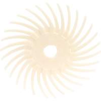 Scotch-Brite Radial Bristle Disc SR, Ceramic, 3" Dia. Trail Hammer and Bolt
