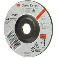 Meule flexible Green Corps, 5" x 1/4", Arbre 7/8", C&eacute;ramique, Type 1 Trail Hammer and Bolt