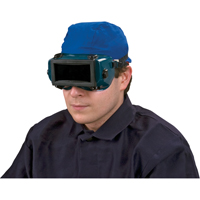 Welder's Flexible Frame Safety Goggles, 5.0 Lens, Anti-Scratch, Closed Vent Trail Hammer and Bolt