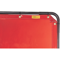 Welding Screen and Frame, Orange, 6' x 6' Trail Hammer and Bolt