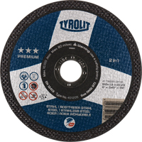 Premium 2 In 1 Thincut Cut-Off Wheel, 7" x 1/16", 7/8" Arbor, Type 1, Aluminum Oxide, 8600 RPM Trail Hammer and Bolt