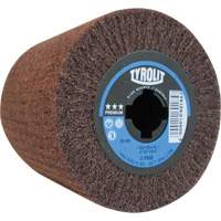 Pro-Line Surface Conditioning Drum, 4" Dia. x 4" W, 3/4" Arbor, Very Fine Grit, Aluminum Oxide Trail Hammer and Bolt