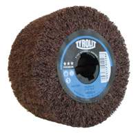 Pro-Line Surface Conditioning Drum, 4" Dia. x 2" W, 3/4" Arbor, Medium Grit, Aluminum Oxide Trail Hammer and Bolt