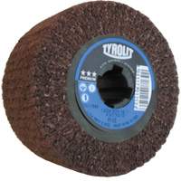 Pro-Line Surface Conditioning Drum, 4" Dia. x 2" W, 3/4" Arbor, Fine Grit, Aluminum Oxide Trail Hammer and Bolt