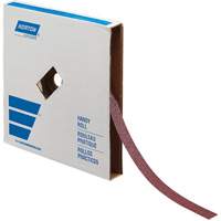 Rouleau de toile abrasive pour m&eacute;tal, Oxyde d'aluminium, 1" la x 150' lo, Grain 60 Trail Hammer and Bolt
