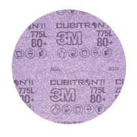 Rouleau de disques abrasifs Cubitron II Stikit, 6" dia., Grain 80+, C&eacute;ramique Trail Hammer and Bolt