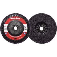 Disque  Clean and Strip  XT Pro Scotch-Brite, 4-1/2" dia., Grain Extra grossier, Carbure de silicium Trail Hammer and Bolt