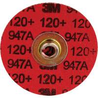 Disque &agrave; tranchant durable Cubitron II Roloc, 2" dia., Grain 120+, C&eacute;ramique Trail Hammer and Bolt
