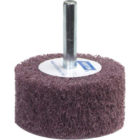 Meule &agrave; lamelles abrasives Bear-Tex, Oxyde d'aluminium, Grain 120, 3" x 1" x 1/4" Trail Hammer and Bolt