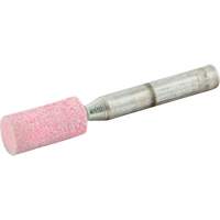 Meule mont&eacute;e vitrifi&eacute;e, W177, Oxyde d'aluminium, 3/8" dia., 3/4" lo, 80 Grain Trail Hammer and Bolt