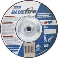 BlueFire Grinding & Cutting Wheel, 7" x 1/8", 5/8"-11 Arbor, Type 27, Zirconia Alumina Trail Hammer and Bolt