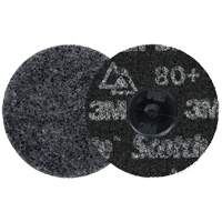 Scotch-Brite Roloc Precision Heavy Duty Surface Conditioning Disc, HD-DR, 3" Dia., 80+ Grit, Ceramic Trail Hammer and Bolt
