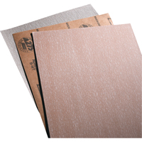 Papier abrasif en feuilles de papier - No-Fil Adalox A275, 9" x 11", Grain 80, Oxyde d'aluminium Trail Hammer and Bolt