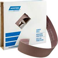Rouleaux pour l'atelier Metalite K225, Oxyde d'aluminium, 1-1/2" la x 150' lo, Grain P50-X Trail Hammer and Bolt