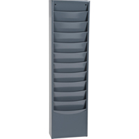 Pr&eacute;sentoirs, Stationnaire, 11 fentes, Acier, 9-3/4" la x 4-1/8" p x 36" h Trail Hammer and Bolt