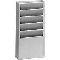 Pr&eacute;sentoirs, Stationnaire, 5 fentes, Acier, 9-3/4" la x 4-1/8" p x 21" h Trail Hammer and Bolt