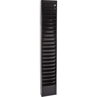 Pr&eacute;sentoirs, Stationnaire, 23 fentes, Acier, 9-3/4" la x 4-1/8" p x 65-1/2" h Trail Hammer and Bolt