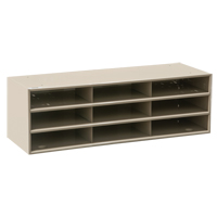 Organisateurs de donn&eacute;es, Stationnaire, 15 fentes, Acier, 33-3/4" la x 11 5/8" p x 17 3/4" h Trail Hammer and Bolt