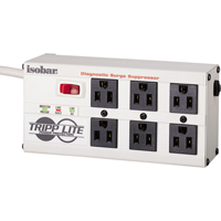 Limiteurs de surtension Isobar, 6 Prises, 2850 J, 1440 W, Cordon 6' Trail Hammer and Bolt