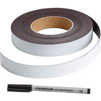 &eacute;tiquette magn&eacute;tique inscriptible, Magn&eacute;tique, 600" lo x 1" la Trail Hammer and Bolt