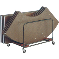 Edge Stacking Table Caddies, 49" W x 31.25" D x 32.25" H Trail Hammer and Bolt