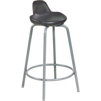 500 Series Stool, Sit/Stand, Adjustable Height, 250 lbs. Capacity Trail Hammer and Bolt