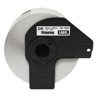 Tape Cartridge for P-touch&reg; Labeling System, 62 mm x 3-9/10", White Trail Hammer and Bolt