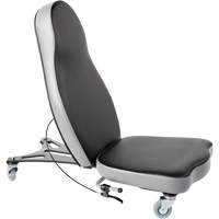 Chaise ergonomique Flex 2, Vinyle, Noir Trail Hammer and Bolt