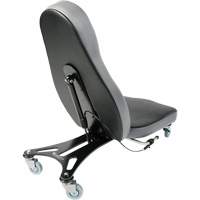 Chaise ergonomique Flex 2, Vinyle, Noir Trail Hammer and Bolt