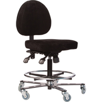 Si&egrave;ges ergonomiques pour le soudage TF180, Su&egrave;de, Noir, Capacit&eacute; 300 lb Trail Hammer and Bolt