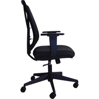 Chaise de bureau Activ A-47 Synchro, Tissu, Noir, Capacit&eacute; 275 lb Trail Hammer and Bolt