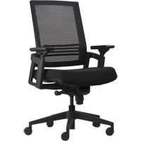 Chaises de bureau A-37 Activ, Mailles, Noir, Capacit&eacute; 275 lb Trail Hammer and Bolt