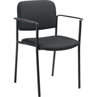 Chaises empilables, Tissu, Hauteur 32", Capacit&eacute; 300 lb, Charbon Trail Hammer and Bolt