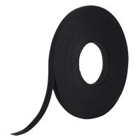 Ruban d'attaches One-Wrap, Boucle et crochet, 25 vg x 1/2", Auto-aggripant, Noir Trail Hammer and Bolt