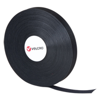 Attaches QWIK, Boucle et crochet, 25 vg x 3/4", Auto-aggripant, Noir Trail Hammer and Bolt