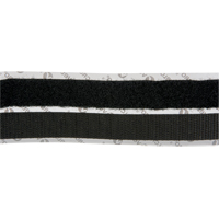 Attache, Boucle et crochet, 15' x 3/4", Adh&eacute;sif, Noir Trail Hammer and Bolt