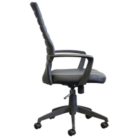 Chaise de bureau Activ A-128, Polyur&eacute;thane, Noir, Capacit&eacute; 275 lb Trail Hammer and Bolt