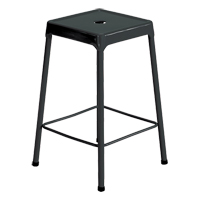 Tabouret en acier pour comptoir Safco, Stationnaire, Fixe Hauteur, Capacit&eacute; 250 lb Trail Hammer and Bolt