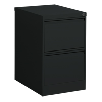 Classeur vertical, Acier, 2 tiroirs, 18-1/7" la x 25" p x 29" h, Noir Trail Hammer and Bolt