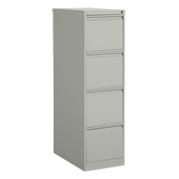 Classeur vertical, Acier, 4 tiroirs, 15-1/7" la x 25" p x 52" h, Gris Trail Hammer and Bolt