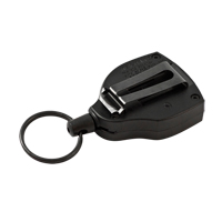 Super48 Heavy-Duty Retractable Key Holder, Polycarbonate, 48" Cable, Belt Clip Attachment Trail Hammer and Bolt