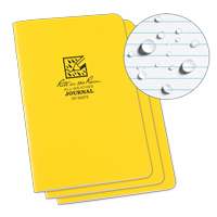 Notebook, Soft Cover, Yellow, 48 Pages, 4-5/8" W x 7" L Trail Hammer and Bolt